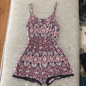 Paisley romper